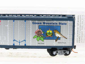 N Scale Micro-Trains MTL 02100402 US State Series 40' Box Car - Vermont #1791