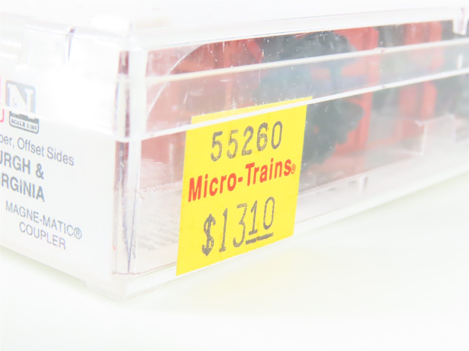 N Scale Micro-Trains MTL 55260 P&WV Pittsburgh & West Virginia 2-Bay Hopper #380