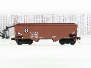 N Scale Micro-Trains MTL 55010 ATSF Santa Fe 2-Bay Offset-Side Hopper #180806