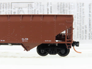 N Scale Micro-Trains MTL 55010 ATSF Santa Fe 2-Bay Offset-Side Hopper #180806