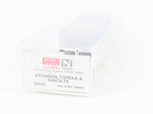 N Scale Micro-Trains MTL 55010 ATSF Santa Fe 2-Bay Offset-Side Hopper #180806