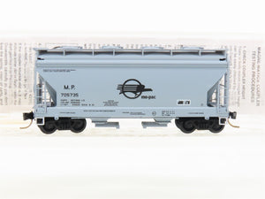 N Micro-Trains MTL 92030 MP Mo-Pac 2-Bay ACF Centerflow Covered Hopper #705735