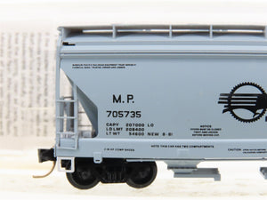N Micro-Trains MTL 92030 MP Mo-Pac 2-Bay ACF Centerflow Covered Hopper #705735