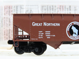 N Micro-Trains MTL 55060 GN Great Northern 2-Bay Offset-Side Hopper #73476