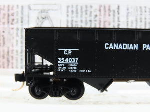N Micro-Trains MTL 55150 CP Canadian Pacific 2-Bay Offset-Side Hopper #354037