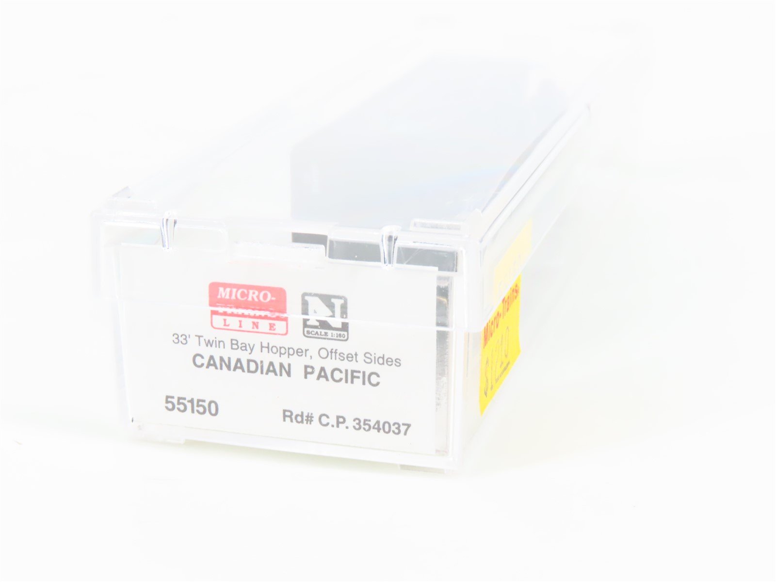 N Micro-Trains MTL 55150 CP Canadian Pacific 2-Bay Offset-Side Hopper #354037