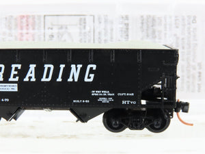 N Micro-Trains MTL 55490 RDG Reading 2-Bay Offset-Side Hopper #86585 w/Sand Load