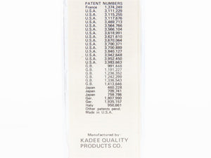 N Kadee Micro-Trains MTL 56120 DAFX US Air Force 2-Bay Rib-Side Hopper #55132