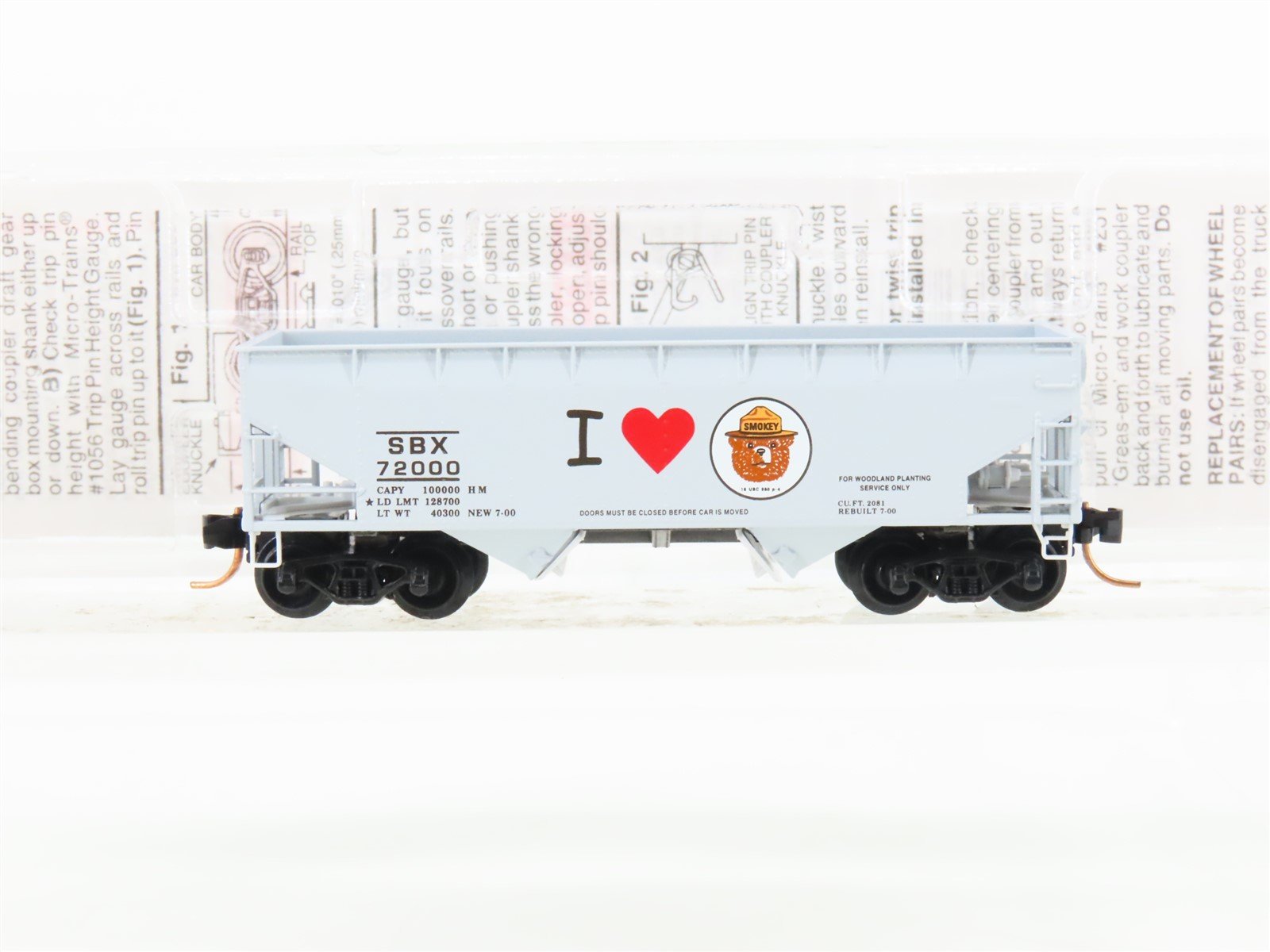 N Micro-Trains MTL 55450 SBX 