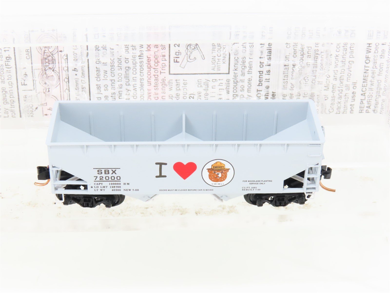 N Micro-Trains MTL 55450 SBX 