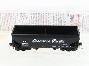 N Micro-Trains MTL 55410 CP Canadian Pacific 2-Bay Offset-Side Hopper #354116