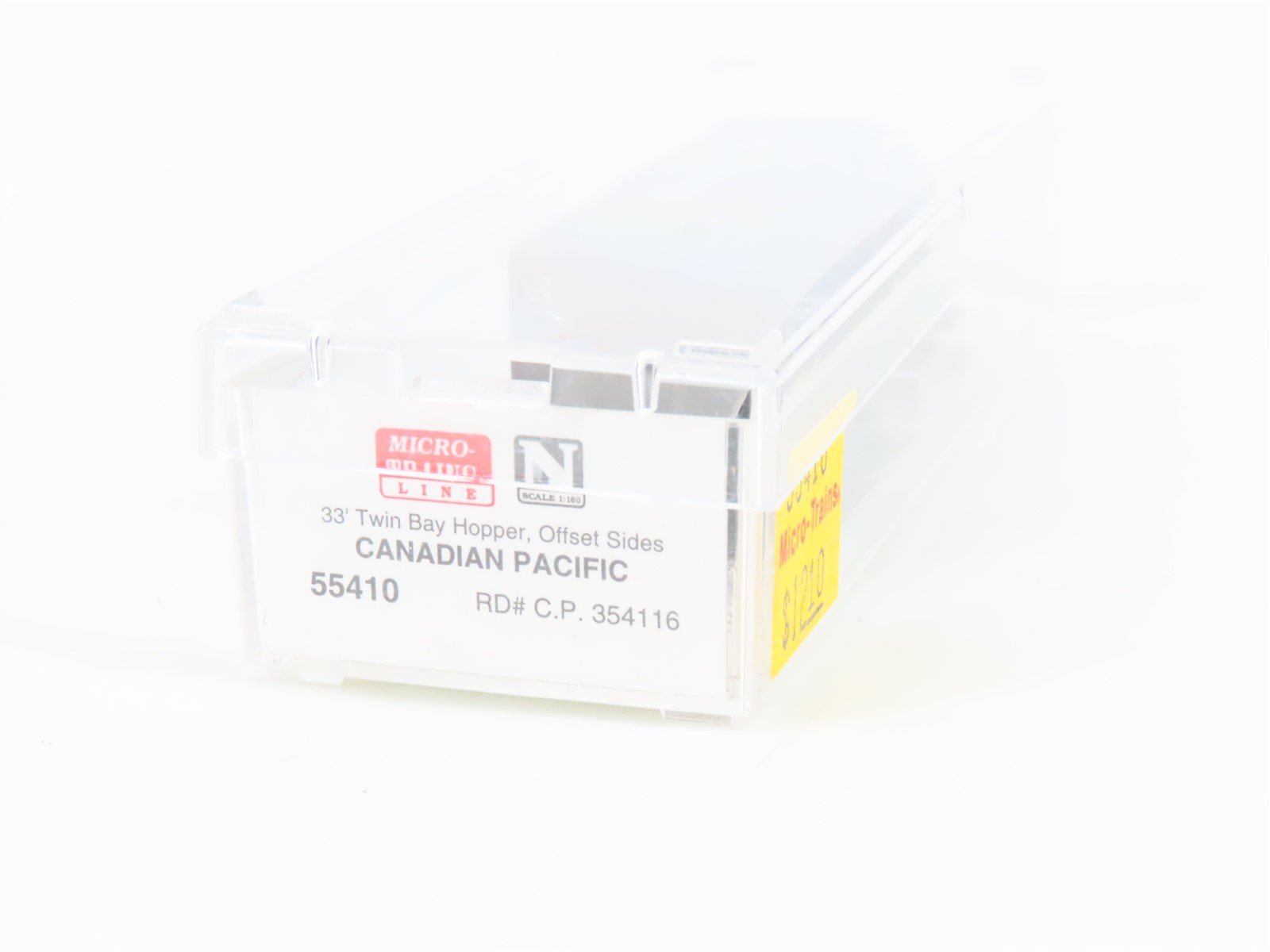 N Micro-Trains MTL 55410 CP Canadian Pacific 2-Bay Offset-Side Hopper #354116