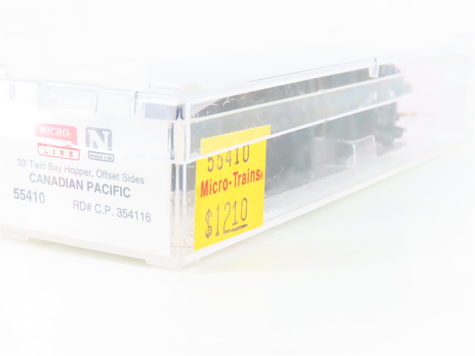 N Micro-Trains MTL 55410 CP Canadian Pacific 2-Bay Offset-Side Hopper #354116