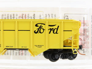 N Scale Micro-Trains MTL 56020 FRDX Ford 2-Bay Thrall Rib-Side Hopper #2350