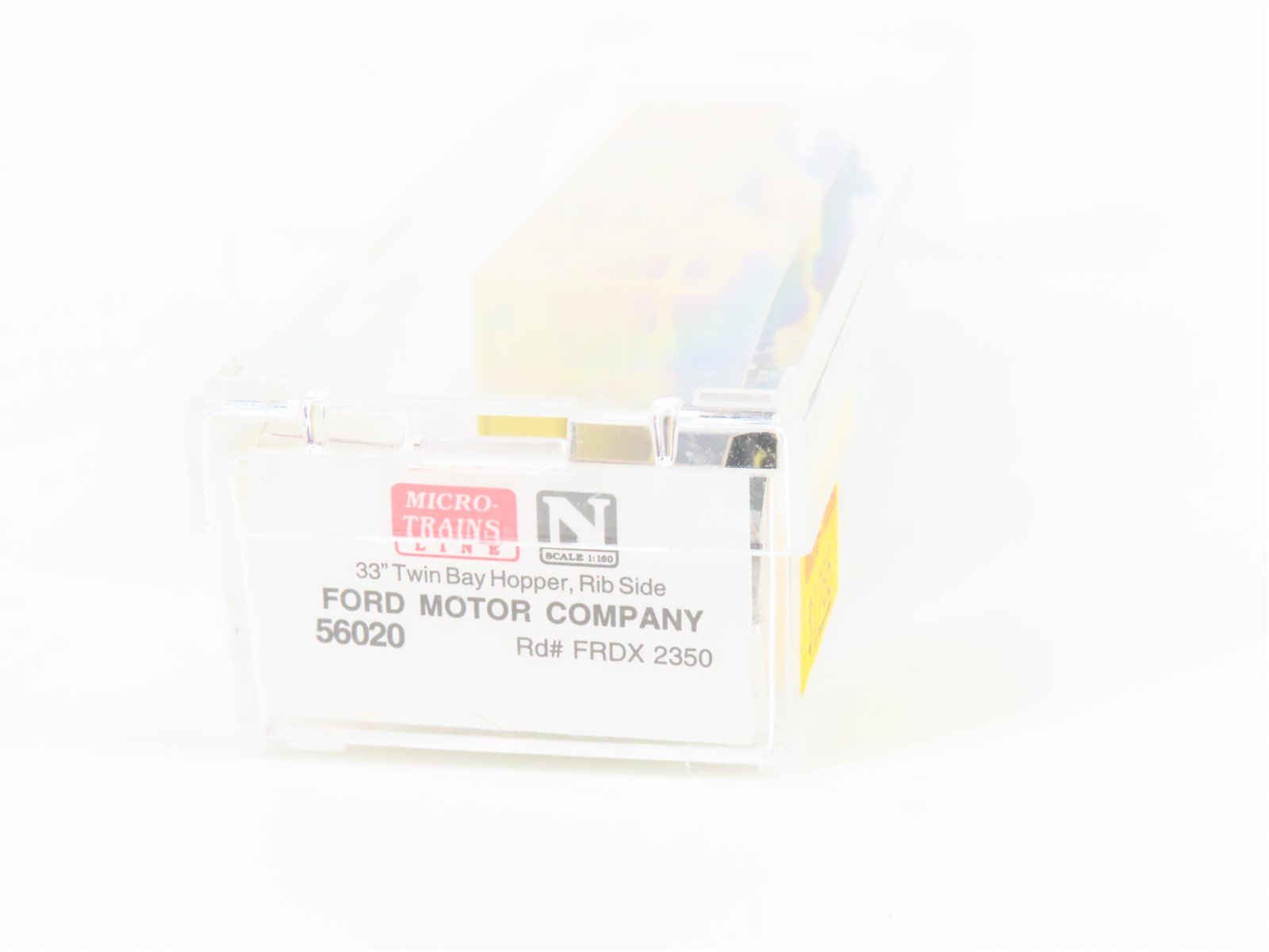 N Scale Micro-Trains MTL 56020 FRDX Ford 2-Bay Thrall Rib-Side Hopper #2350