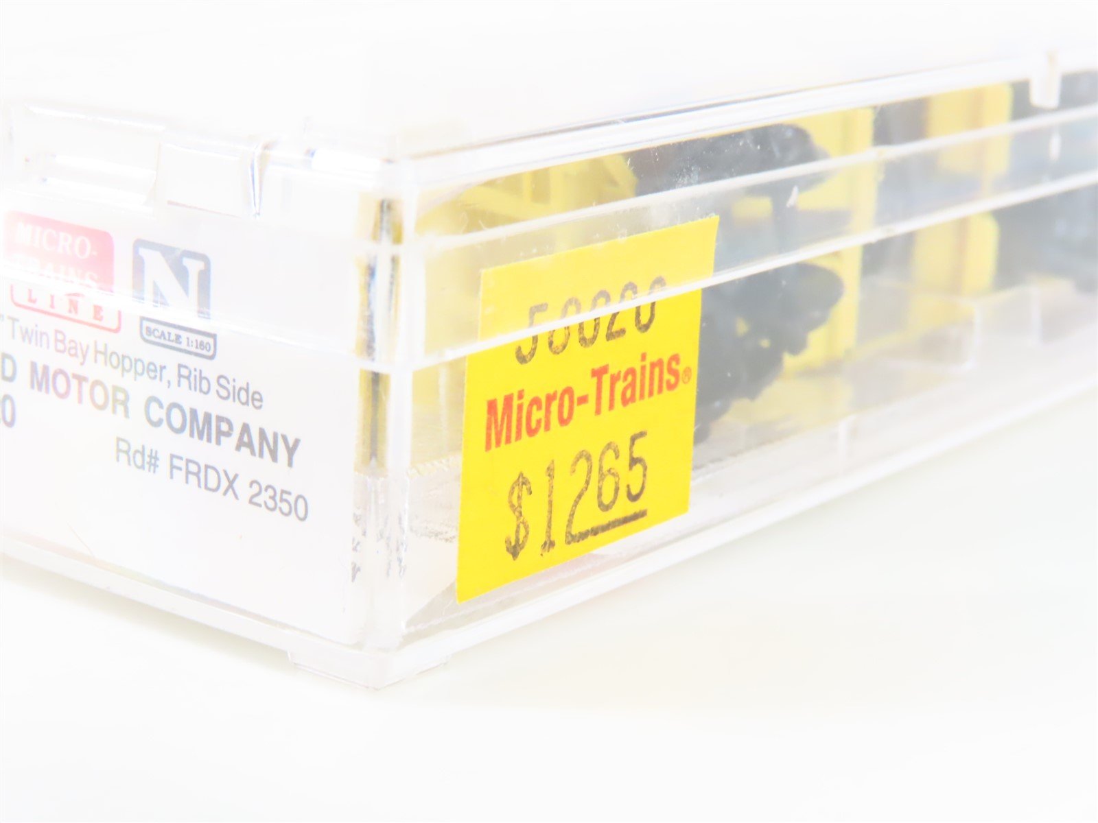 N Scale Micro-Trains MTL 56020 FRDX Ford 2-Bay Thrall Rib-Side Hopper #2350