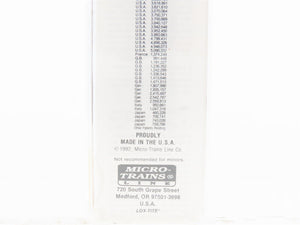 N Scale Micro-Trains MTL 57060 WAB Wabash 2-Bay Composite-Side Hopper #39157