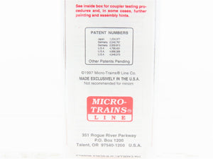 N Scale Micro-Trains MTL 57010 ATSF Santa Fe 2-Bay Composite-Side Hopper #180552