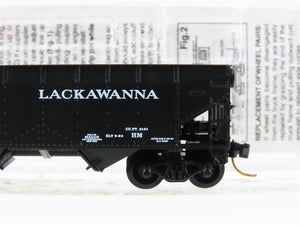 N Scale Micro-Trains MTL 55130 DL&W Lackawanna 2-Bay Offset-Side Hopper #83321