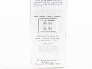 N Scale Micro-Trains MTL 55130 DL&W Lackawanna 2-Bay Offset-Side Hopper #83321