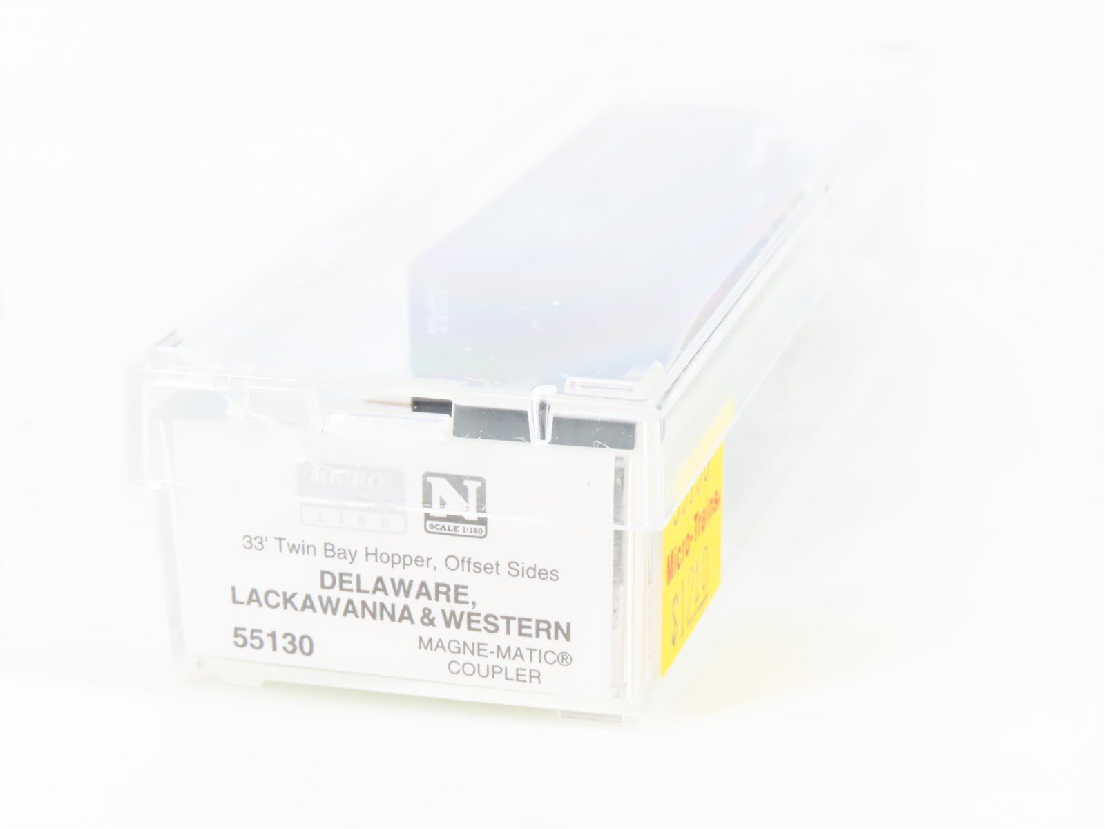 N Scale Micro-Trains MTL 55130 DL&W Lackawanna 2-Bay Offset-Side Hopper #83321