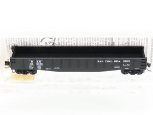 N Scale Micro-Trains MTL 46150 B&O Baltimore & Ohio 50' Drop-End Gondola #259492