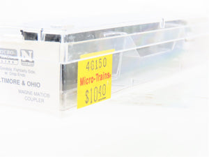 N Scale Micro-Trains MTL 46150 B&O Baltimore & Ohio 50' Drop-End Gondola #259492