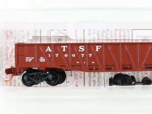 N Micro-Trains MTL 62030 ATSF Santa Fe 50' Drop-End Composite Gondola #176677