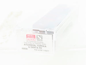 N Micro-Trains MTL 62030 ATSF Santa Fe 50' Drop-End Composite Gondola #176677