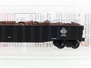 N Micro-Trains MTL 105580.2 P&LE NYC System 50' Gondola #9001 w/ Scrap Load