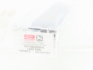 N Micro-Trains MTL 105580.2 P&LE NYC System 50' Gondola #9001 w/ Scrap Load