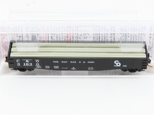 N Scale Micro-Trains MTL 10500160 C&O 50' Fixed-End Gondola #31630 w/ Steel Load