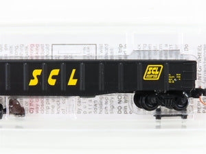 N Micro-Trains MTL 105040 SCL Seaboard Coast Line 50' Fixed-End Gondola #130535
