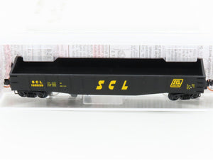 N Micro-Trains MTL 105040 SCL Seaboard Coast Line 50' Fixed-End Gondola #130535