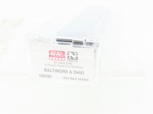N Micro-Trains MTL 105030 B&O Baltimore & Ohio 50' Fixed-End Gondola #264000