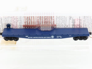 N Micro-Trains MTL 45190 DAF US Air Force 50' Fishbelly-Side Flat Car #35780