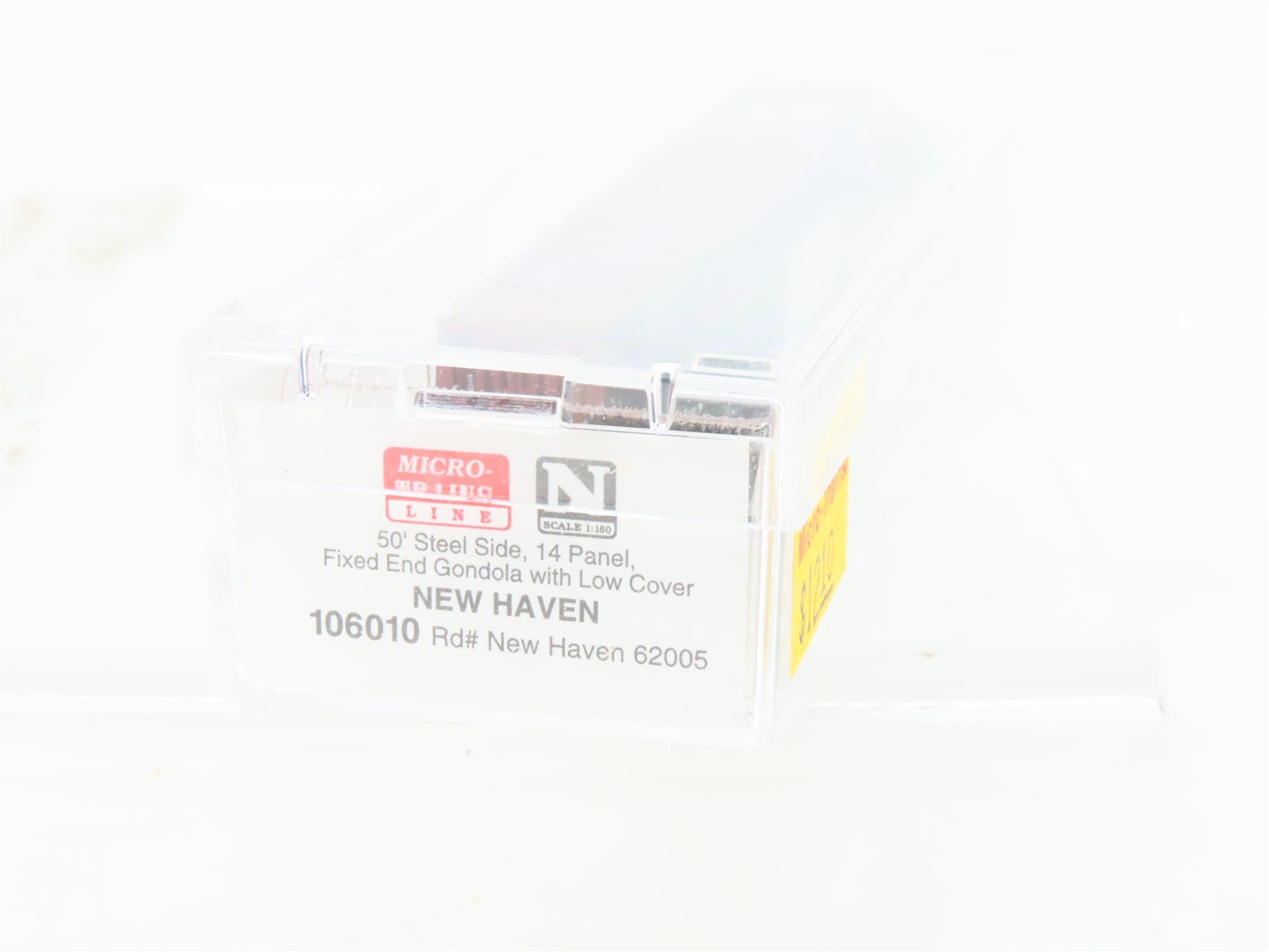 N Scale Micro-Trains MTL 106010 NH New Haven 50' Covered Gondola #62005