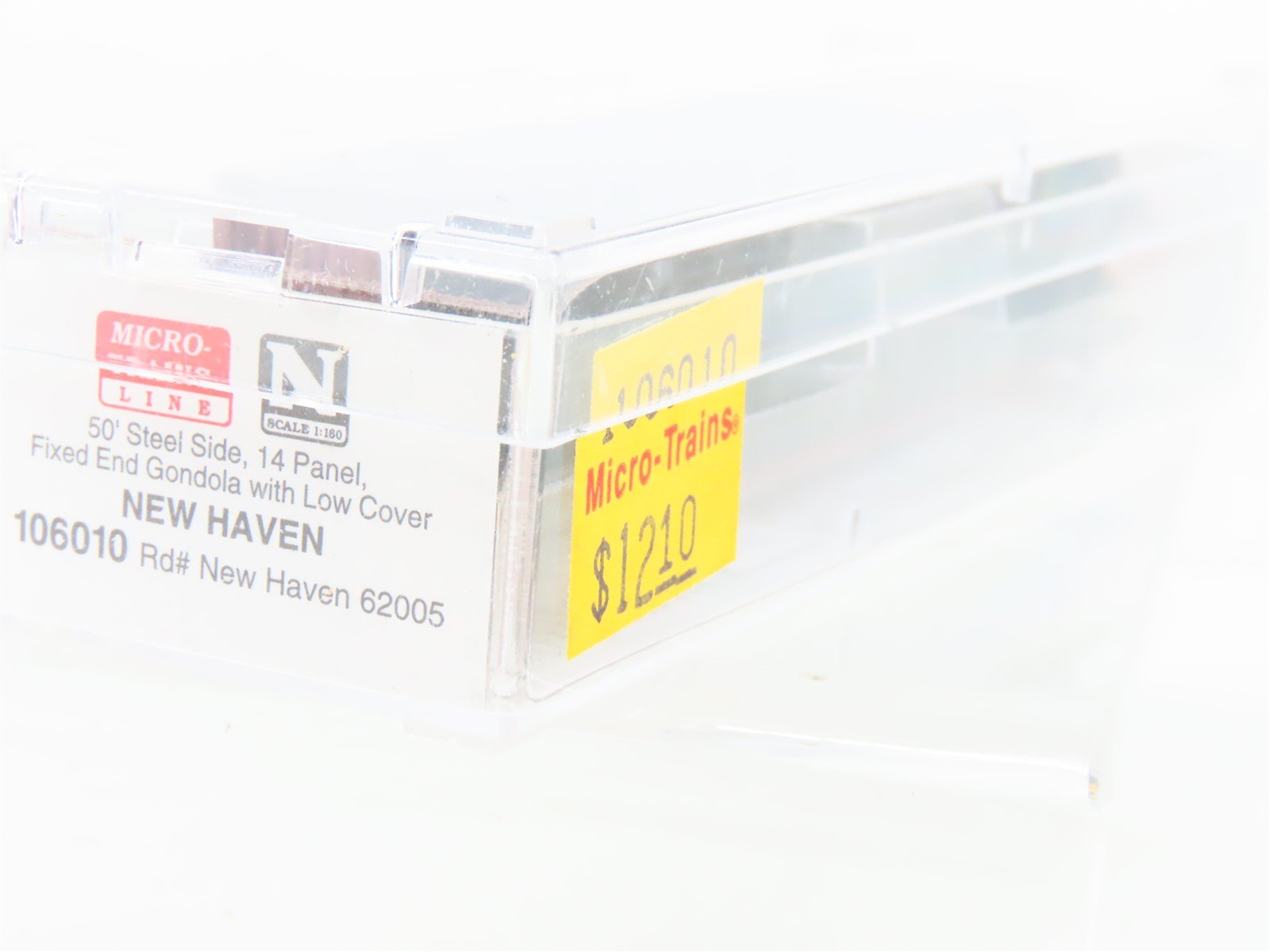 N Scale Micro-Trains MTL 106010 NH New Haven 50' Covered Gondola #62005