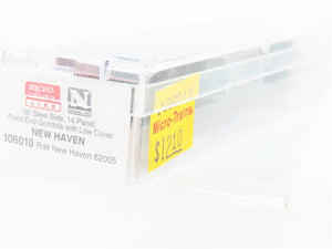 N Scale Micro-Trains MTL 106010 NH New Haven 50' Covered Gondola #62005