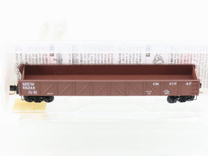 N Micro-Trains MTL 60010 CMSTP&P MILW Milwaukee Road 50' Drop-End Gondola #80344