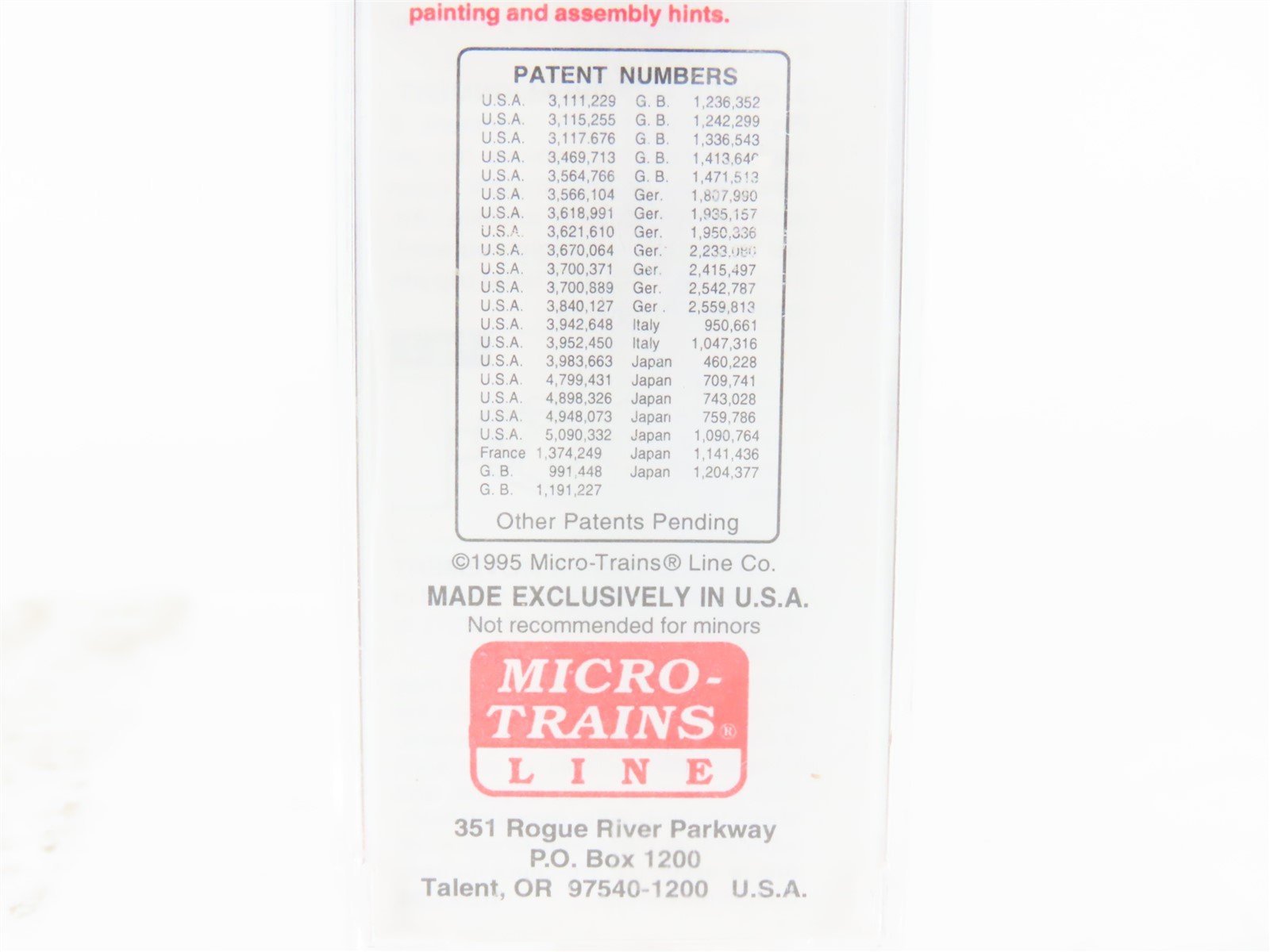 N Micro-Trains MTL 60010 CMSTP&P MILW Milwaukee Road 50' Drop-End Gondola #80344
