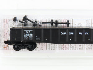 N Micro-Trains MTL 04600290 CP Canadian Pacific 50' Gondola #341998 w/ Tie Load