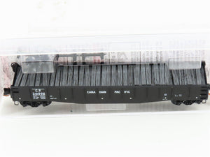 N Micro-Trains MTL 04600290 CP Canadian Pacific 50' Gondola #341998 w/ Tie Load