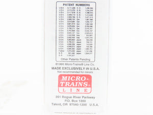 N Scale Micro-Trains MTL 46340 ARR Alaska Railroad 50' Drop-End Gondola #13843