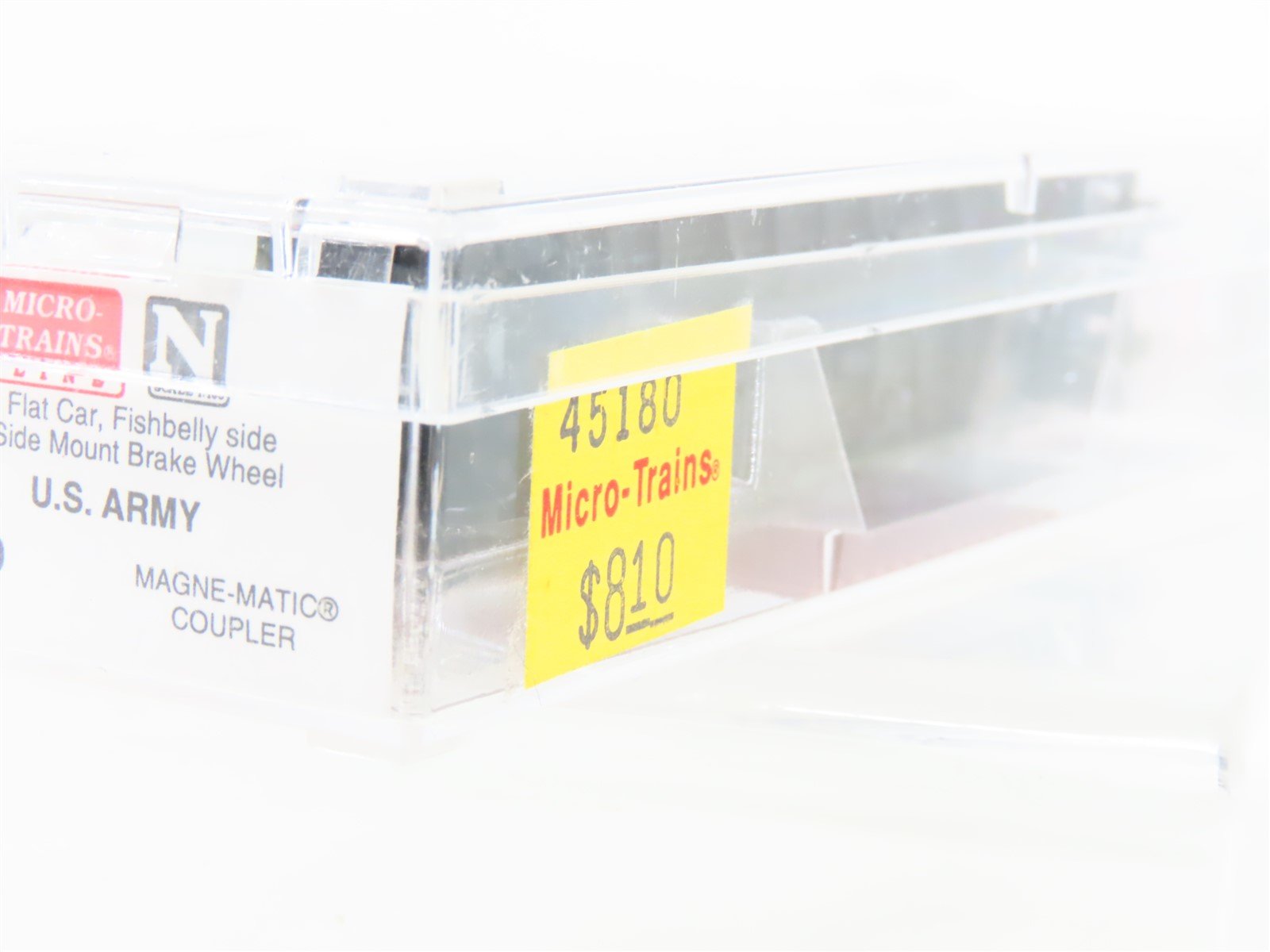 N Micro-Trains MTL 45180 USAX US Army Transportation Corps 50' Flat Car #38064