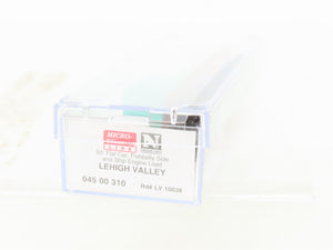 N Micro-Trains MTL 04500310 LV Lehigh Valley 50' Flat Car #10038 w/Ship Engine
