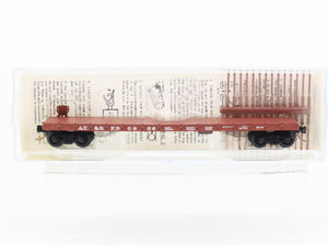 N Scale Kadee Micro-Trains MTL 44060 ATSF Santa Fe 50' Flat Car #90806