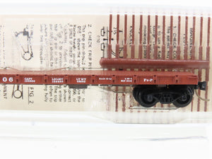 N Scale Kadee Micro-Trains MTL 44060 ATSF Santa Fe 50' Flat Car #90806