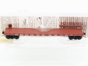 N Scale Kadee Micro-Trains MTL 44060 ATSF Santa Fe 50' Flat Car #90806