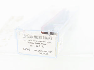 N Scale Kadee Micro-Trains MTL 44060 ATSF Santa Fe 50' Flat Car #90806